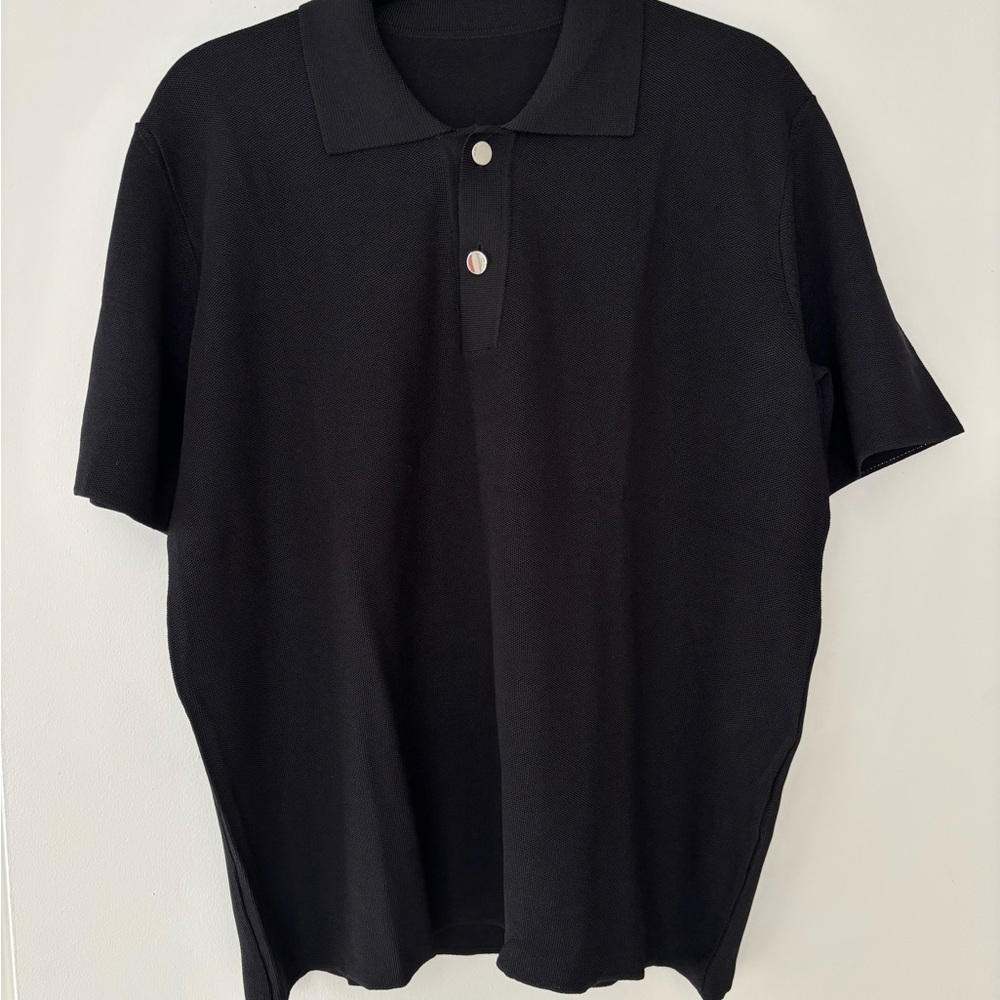 Jacquemus Black Polo Shirt
